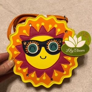 Lily Bloom Spring Showers Sunny Cross body purse.